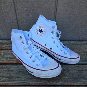 Converse All-Star Chuck Taylor White High-Tops (new condition)